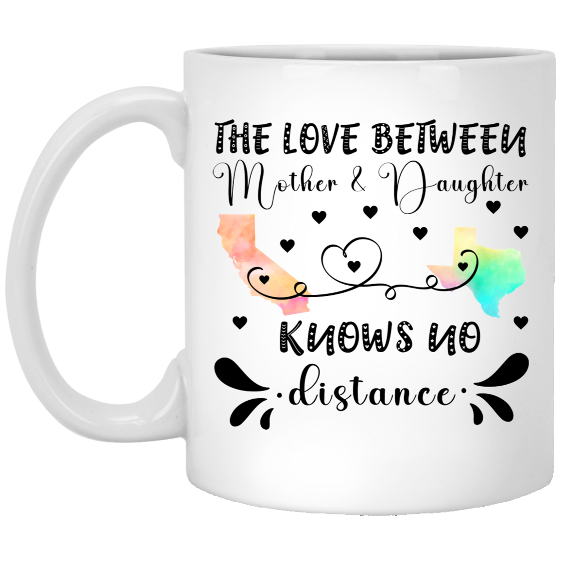 The Love Between Mother & Daughter | White Mug 11oz
