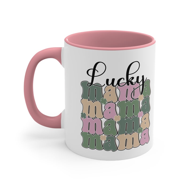 Lucky MAMA | Accent Coffee Mug, 11oz