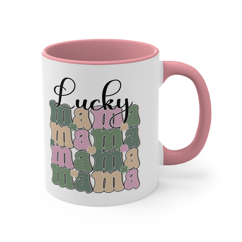 Lucky MAMA | Accent Coffee Mug, 11oz