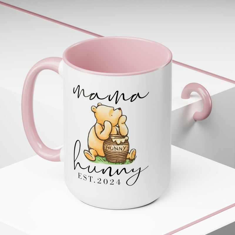 MAMA Hunny | Two-Tone Coffee Mugs, 15oz