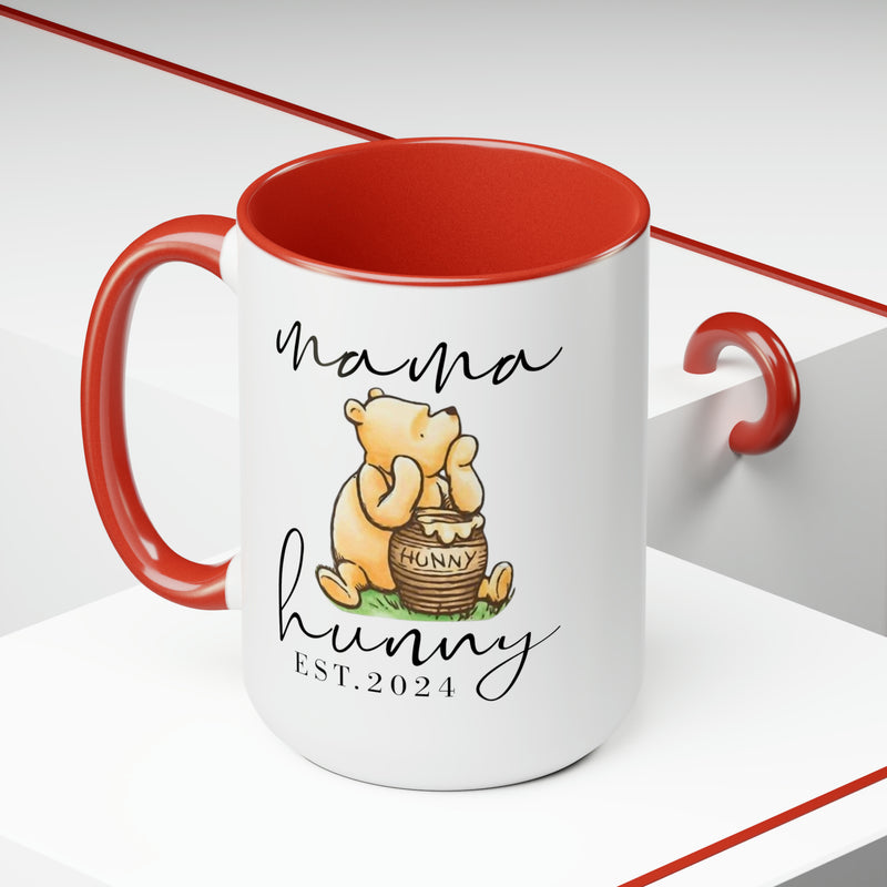 MAMA Hunny | Two-Tone Coffee Mugs, 15oz