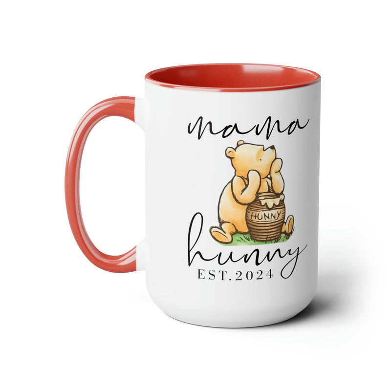 MAMA Hunny | Two-Tone Coffee Mugs, 15oz