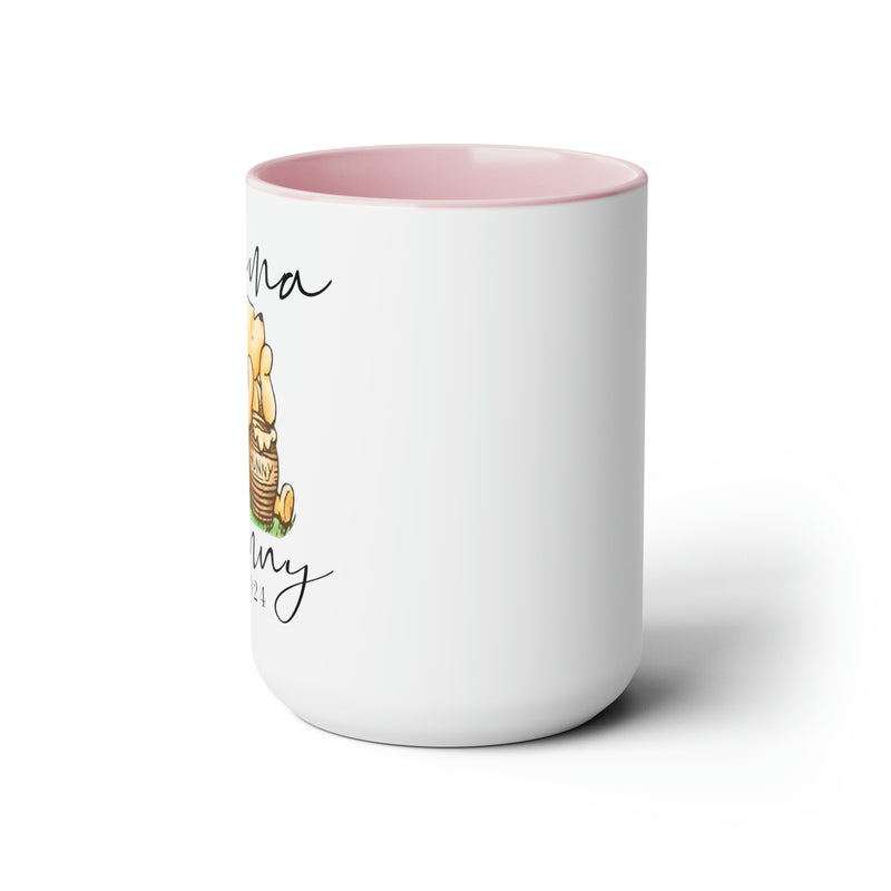 MAMA Hunny | Two-Tone Coffee Mugs, 15oz