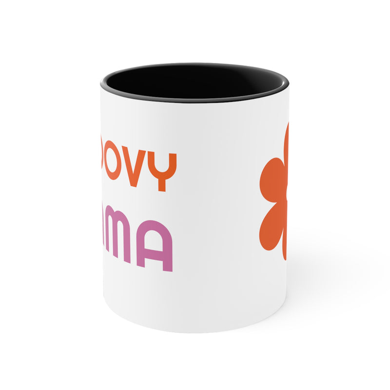 Mother's Day Gift | Black Accent Coffee Mug, 11oz