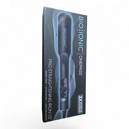 Bioionic OnePass Flat Iron 1.5” – Smooth, Sleek Hair in One Pass | Free Shipping