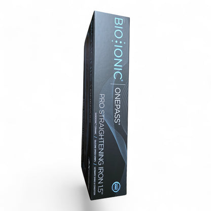 Bioionic OnePass Flat Iron 1.5” – Smooth, Sleek Hair in One Pass | Free Shipping