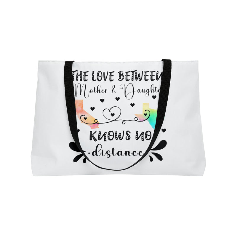 The Love Between Mother & Daughter Knows No Distance | Weekender Tote Bag