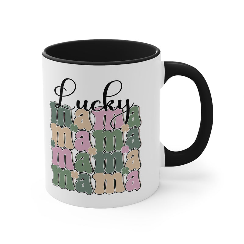 Lucky MAMA | Accent Coffee Mug, 11oz