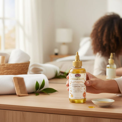 African Pride Moisture Miracle 5 Essential Oils with Vitamin E