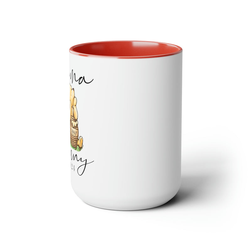 MAMA Hunny | Two-Tone Coffee Mugs, 15oz