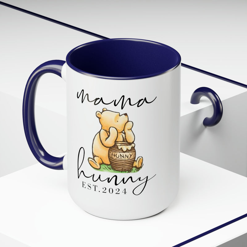 MAMA Hunny | Two-Tone Coffee Mugs, 15oz