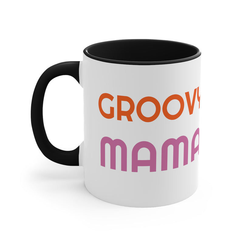 Mother's Day Gift | Black Accent Coffee Mug, 11oz