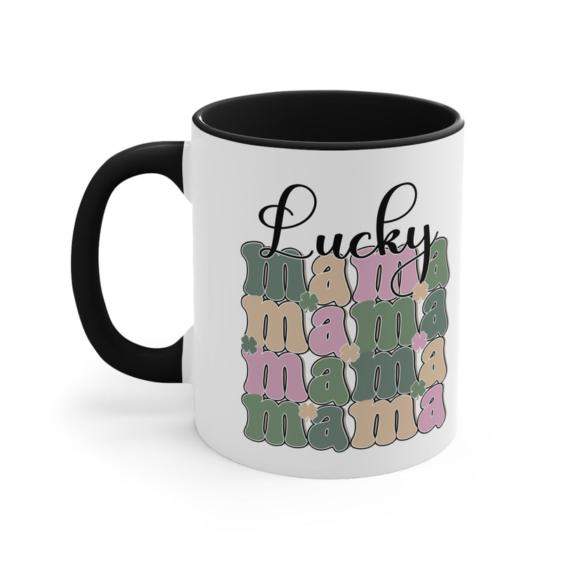 Lucky MAMA | Accent Coffee Mug, 11oz