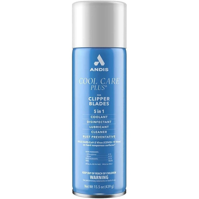 Andis Cool Care Plus 15.5 oz - 5-in-1 Clipper Blade Spray