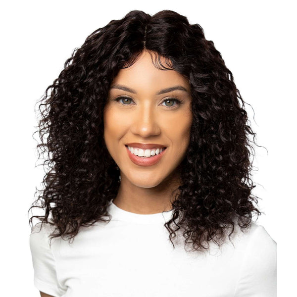 Bare Beauty - Human Hair Wig 360 Lace Water Deep #Natural Color