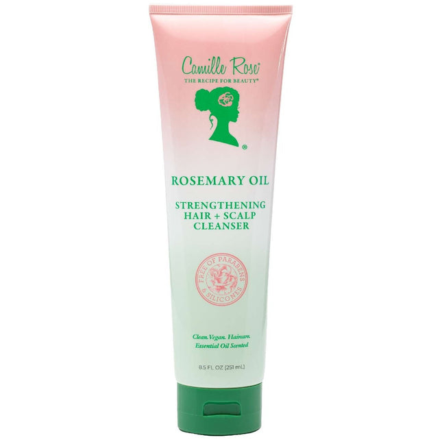 Camille Rose Rosemary Oil Scalp Cleanser – Clarifies & Nourishes Hair (8.5 oz)