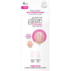 Dashing Diva Glaze Refill Sheer Rose - 32 SEMI-CURED NAIL STRIPS