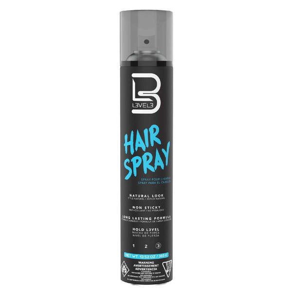 L3Vel3 Hair Spray 13.52 Oz - Superior Hold and Volume for All Hairstyles