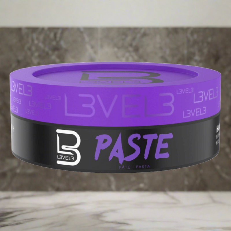 L3Vel3 Paste 5.07 Oz - Flexible Hold with Matte Finish for Effortless Styling