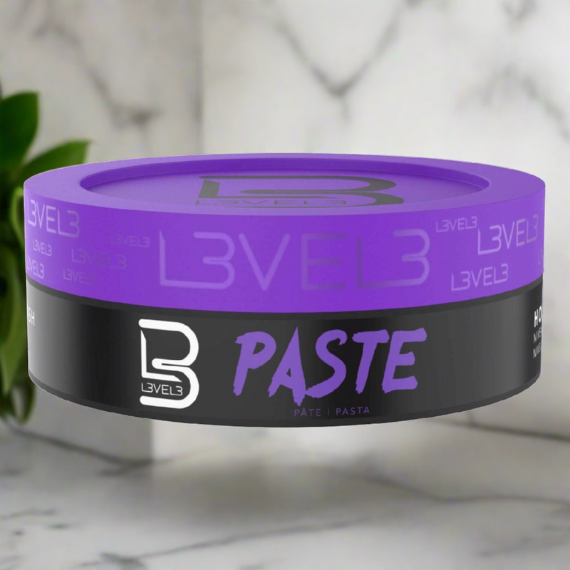 L3Vel3 Paste 5.07 Oz - Flexible Hold with Matte Finish for Effortless Styling