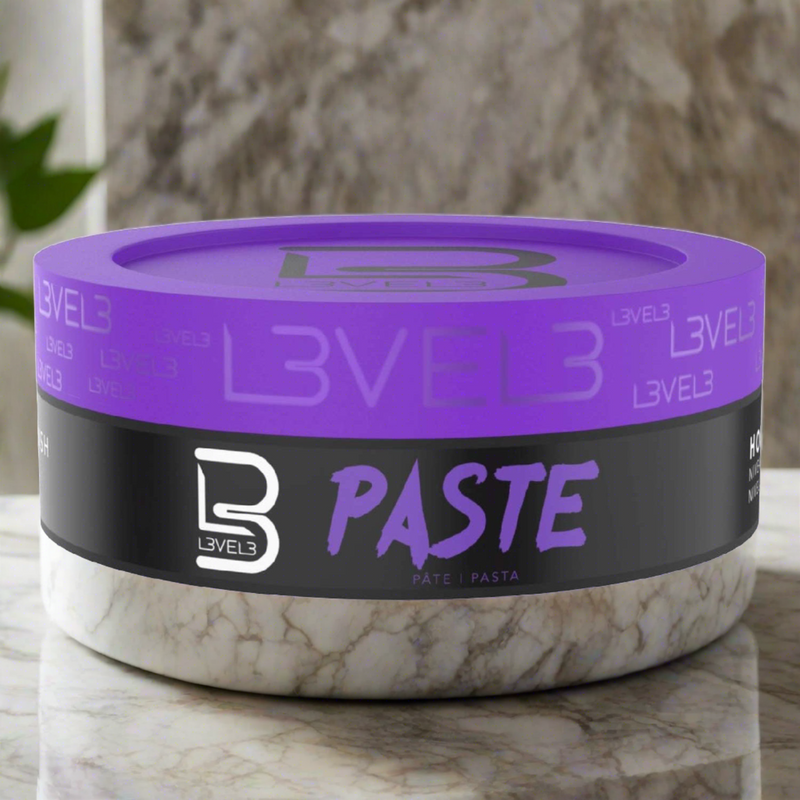 L3Vel3 Paste 5.07 Oz - Flexible Hold with Matte Finish for Effortless Styling