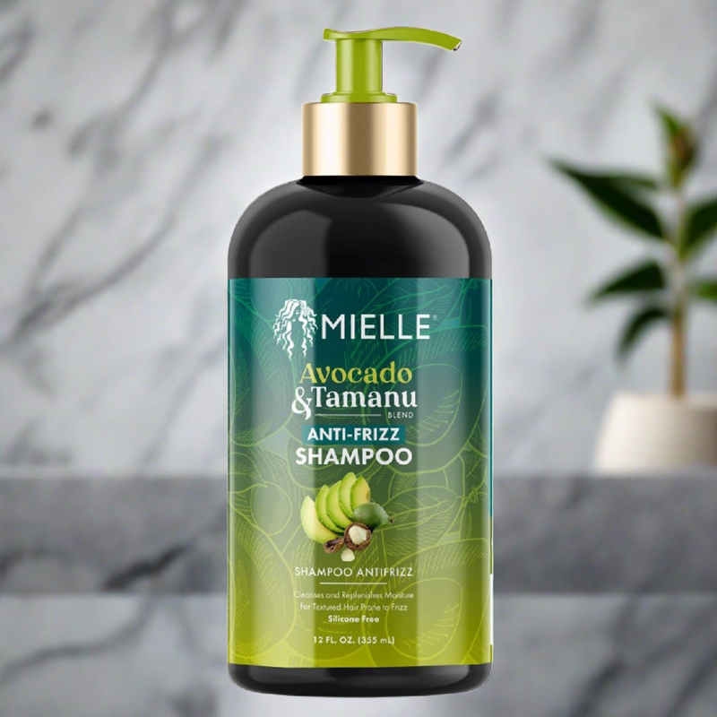 Mielle Avocado Tamanu Anti-Frizz Shampoo 12.0 Fl Oz