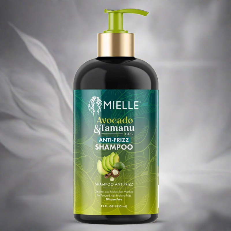 Mielle Avocado Tamanu Anti-Frizz Shampoo 12.0 Fl Oz