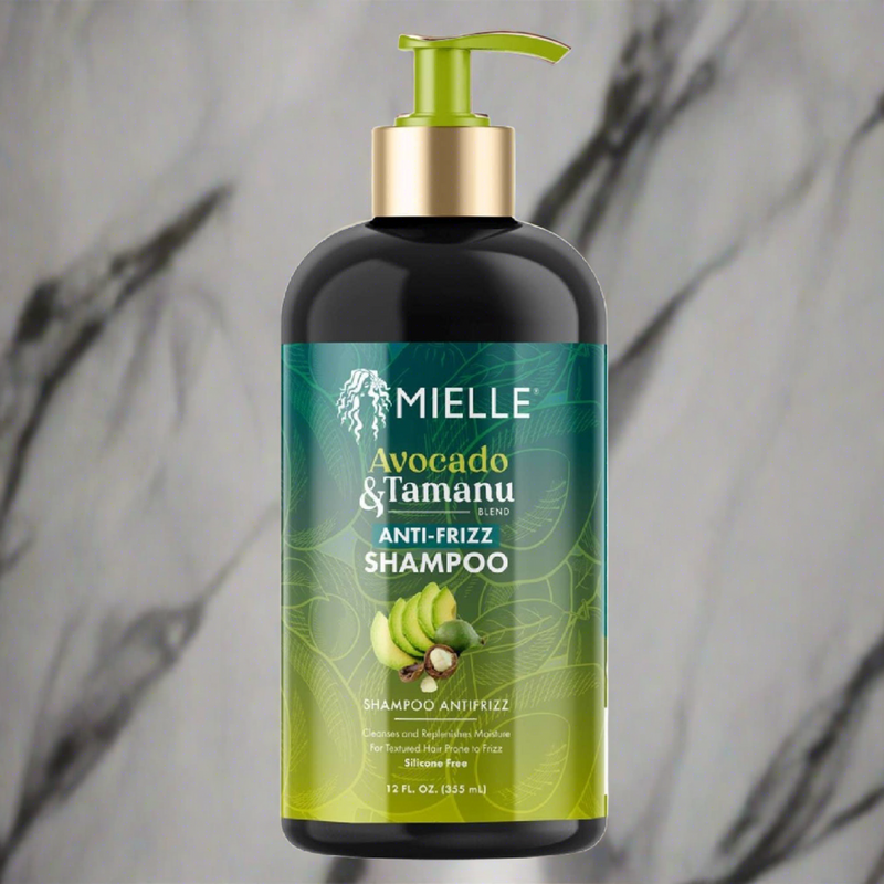 Mielle Avocado Tamanu Anti-Frizz Shampoo 12.0 Fl Oz