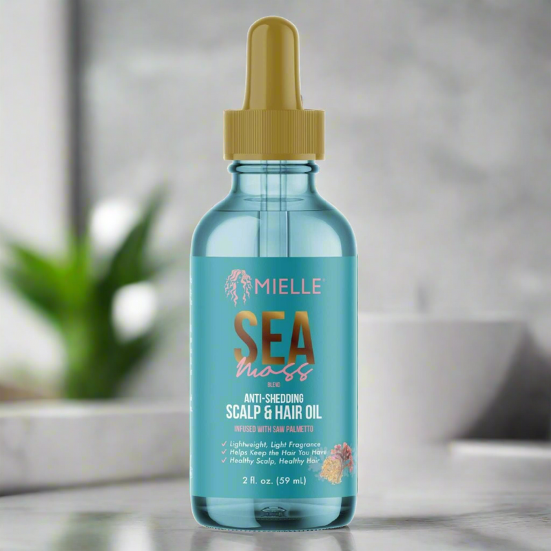 Mielle Sea Moss Anti-Shedding Scalp Hair Oil 2.0 Fl Oz: Nourish and Strengthen Your Hair