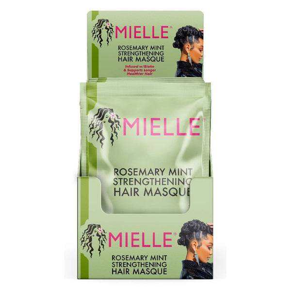 Mielle Rosemary Mint Strengthening Hair Masque 1.75 Oz (single pouch)