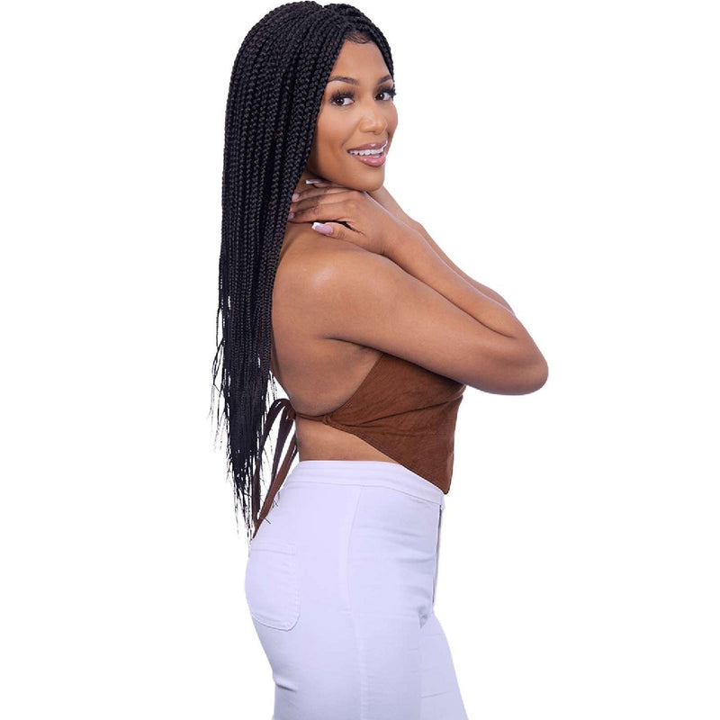 Queen B Lace Wig Qlw313 Box Braid 26Inch-