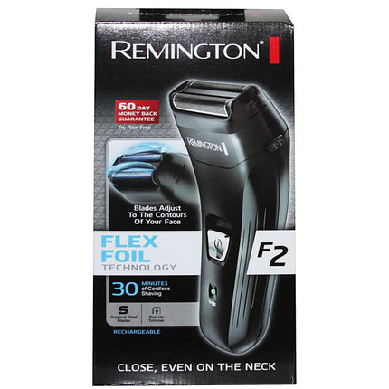 Remington F2 Foil Shaver – Flex Foil Technology, Cordless & Rechargeable