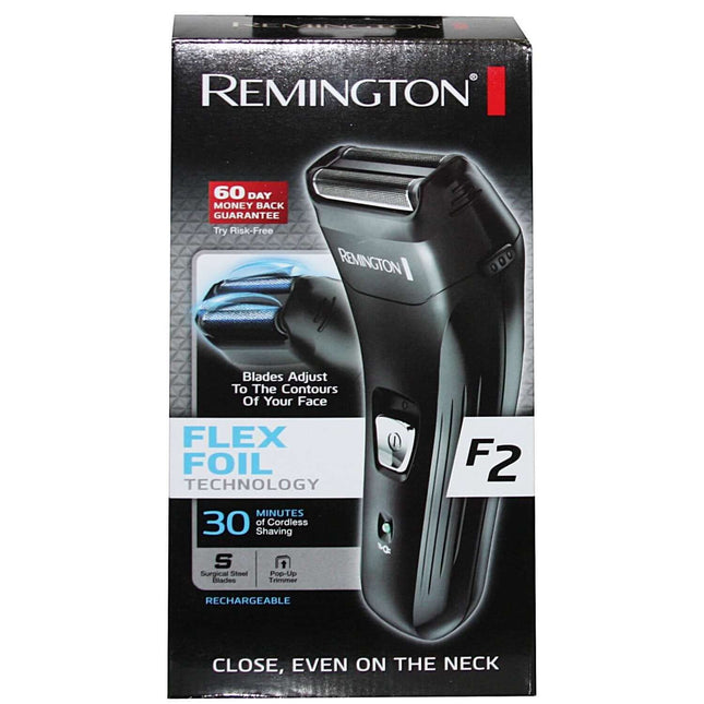Remington F2 Foil Shaver – Flex Foil Technology, Cordless & Rechargeable