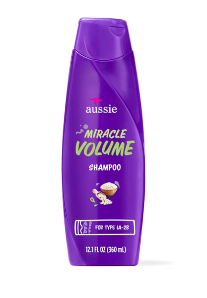 Aussie Miracle Volume Shampoo with Rice Water