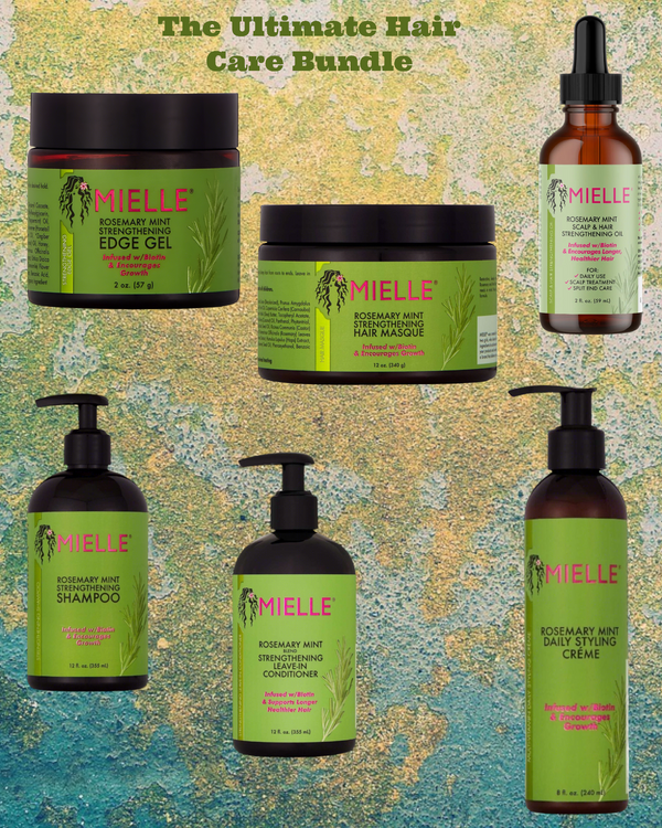 Mielle Rosemary Mint Ultimate Hair Care Bundle