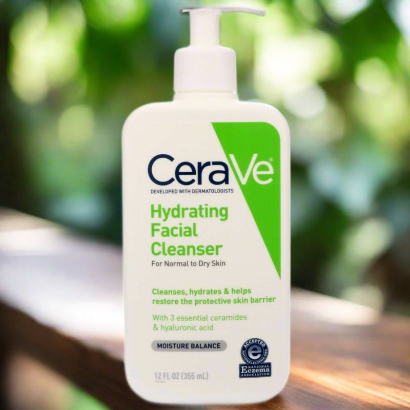 Cerave Hydrating Facial Cleanser For Normal To Dry Skin 12 Oz