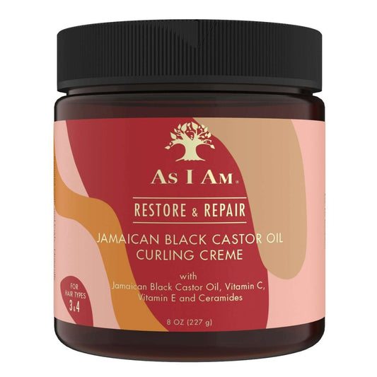 As I Am Jamaican Black Castor Oil Curling Creme 8OZ