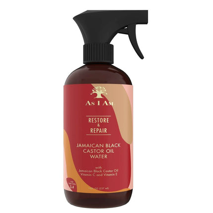 As I Am Jamaican Black Castor Oil Water – 16 oz - Hydrate & strengthen curls with Lightweight, nourishing, and perfect for daily use