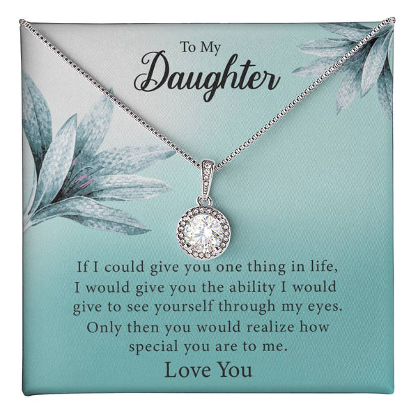 To My Daughter Love You | Eternal Hope Necklace