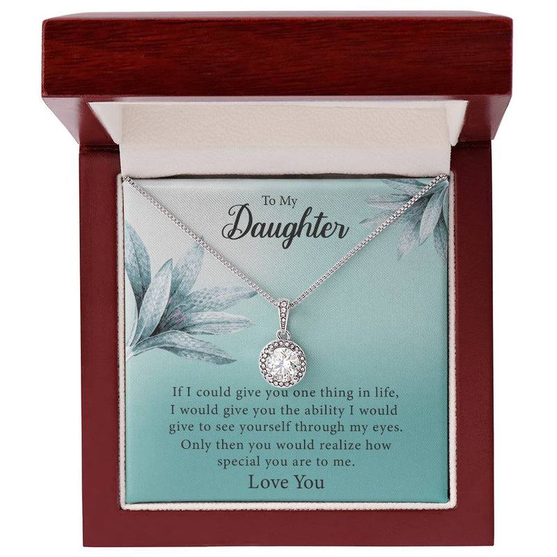 To My Daughter Love You | Eternal Hope Necklace