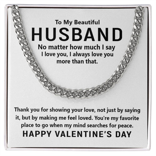 To My Beautiful Husband | Happy Valentines Day