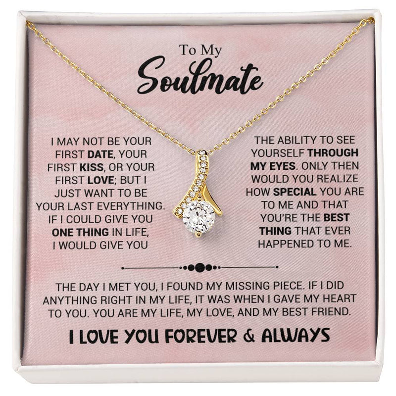 To My Soulmate |  Alluring Beauty Necklace