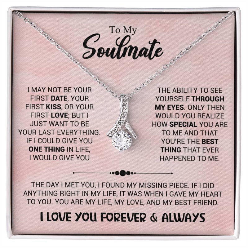 To My Soulmate |  Alluring Beauty Necklace