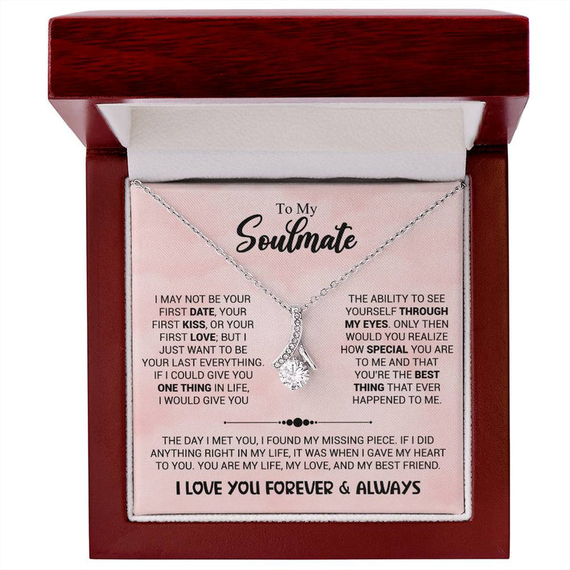 To My Soulmate |  Alluring Beauty Necklace