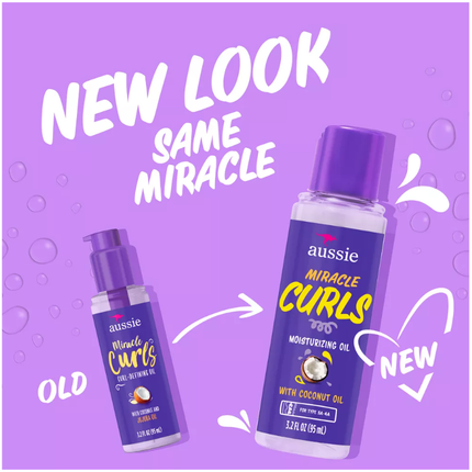 Aussie Miracle Curls Curl Defining Oil