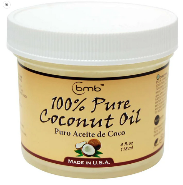 Bmb 100 Percent Pure Coconut Oil 4OZ