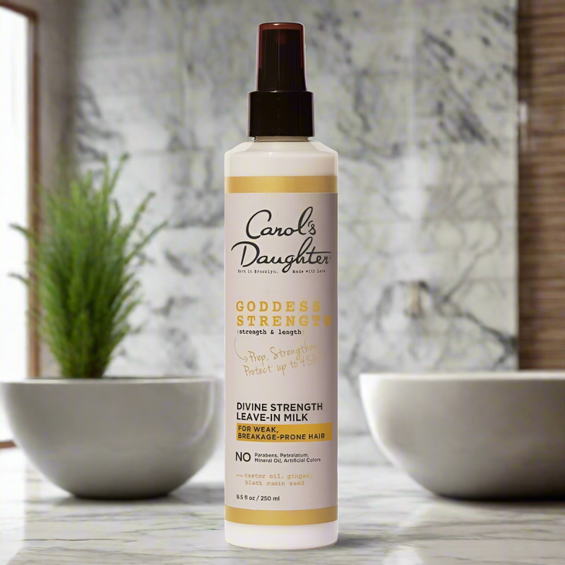 Carol's Daughter Goddess Strength Divine Leave-In Milk - Nourish and Strengthen Hair with Lightweight Moisture