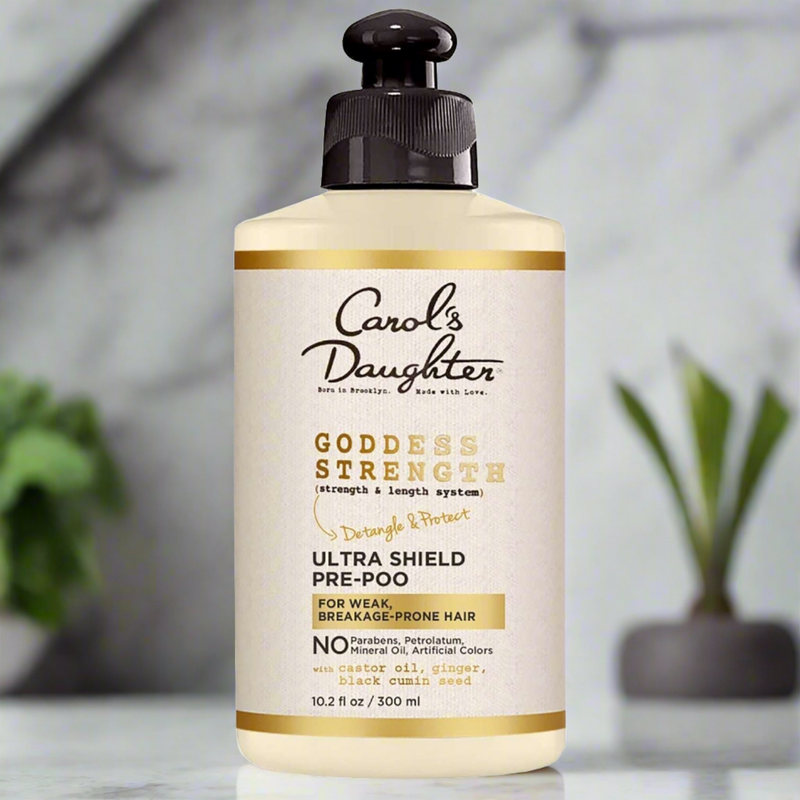 Carol's Daughter Goddess Strength Ultra Shield Pre-Poo - Strengthen and Protect Hair Before Shampooing