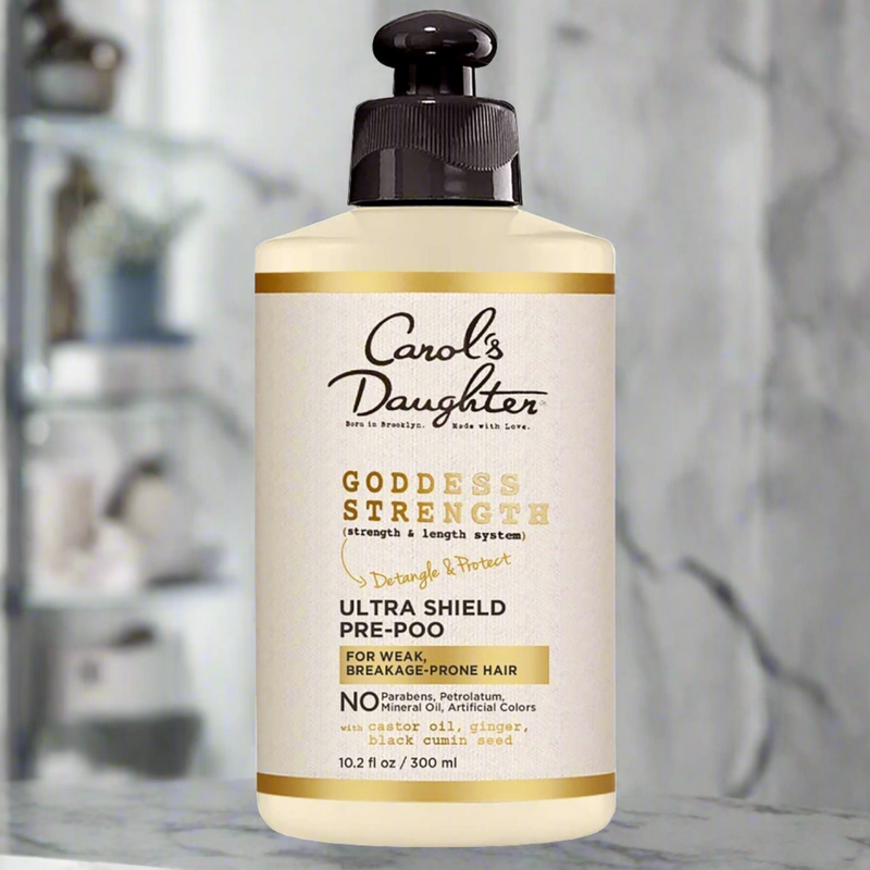 Carol's Daughter Goddess Strength Ultra Shield Pre-Poo - Strengthen and Protect Hair Before Shampooing