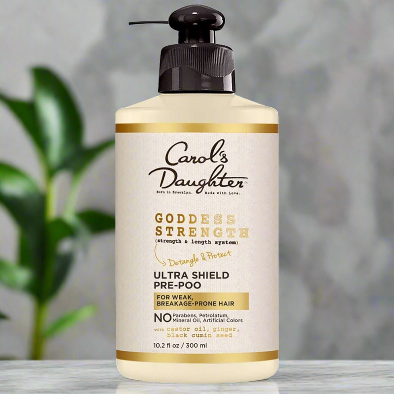 Carol's Daughter Goddess Strength Ultra Shield Pre-Poo - Strengthen and Protect Hair Before Shampooing